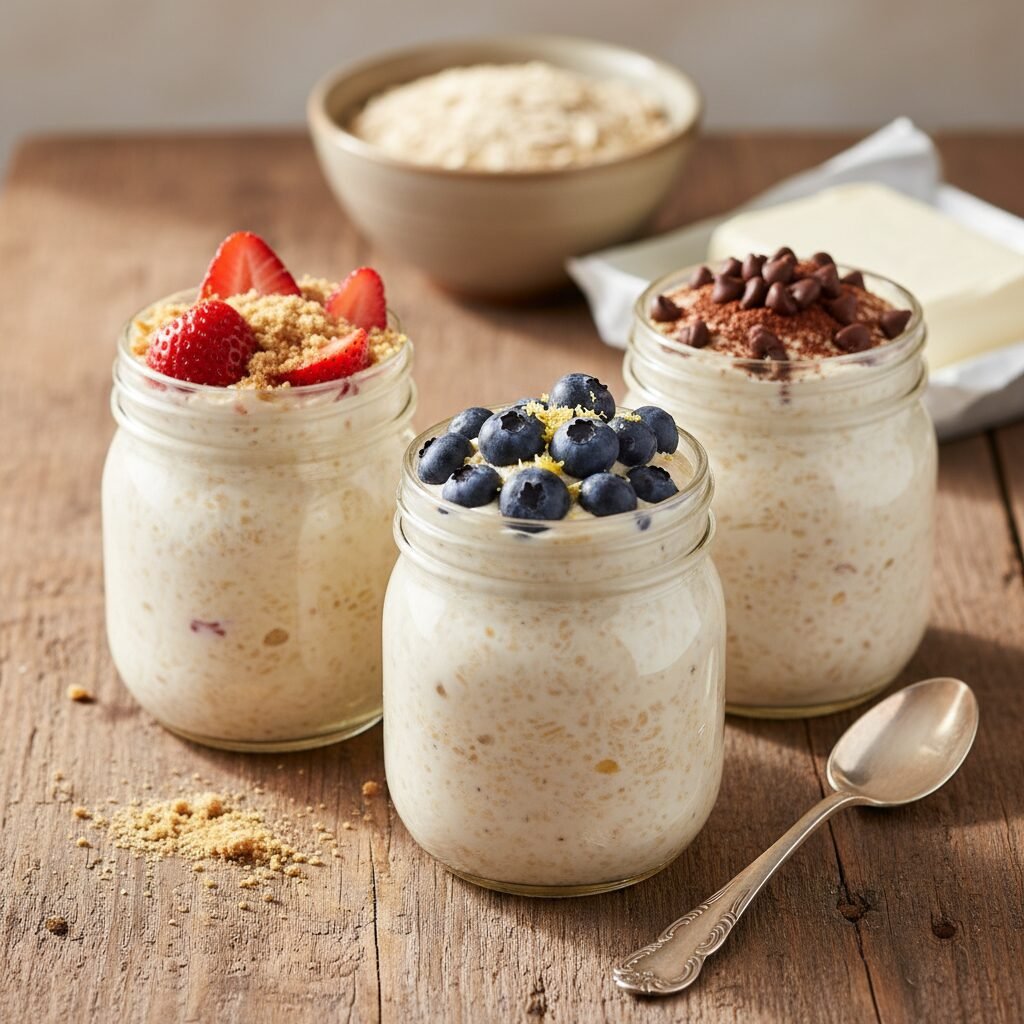 13 Delicious Cheesecake Overnight Oats Recipes