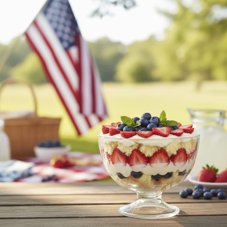 18 Must Try Memorial Day Treats: The Ultimate Red, White, and Blue Trifle