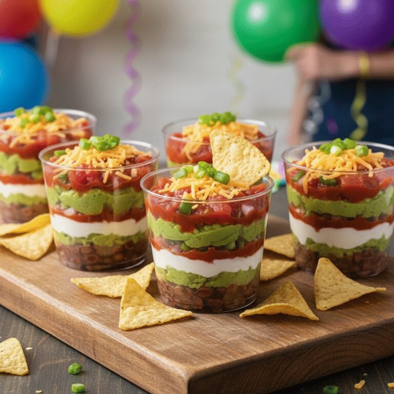 The Ultimate 5 Layer Party Dip Cups: No Double Dipping Allowed!