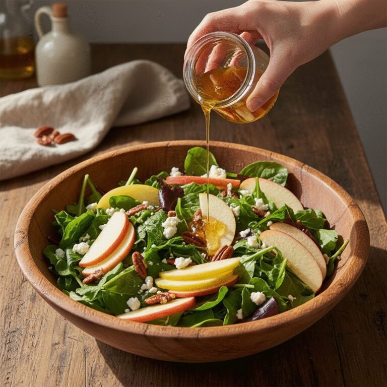 Crisp Apple Pecan Salad With Honey Vinaigrette – The Ultimate Fall Lunch