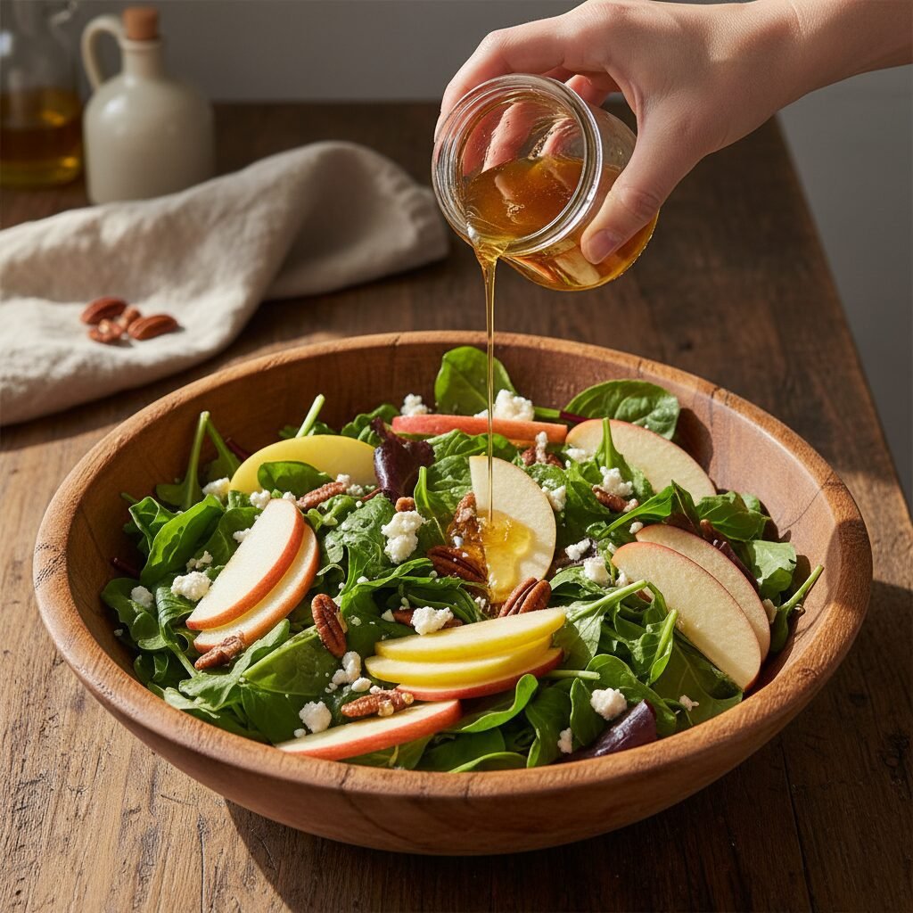 Crisp Apple Pecan Salad With Honey Vinaigrette – The Ultimate Fall Lunch