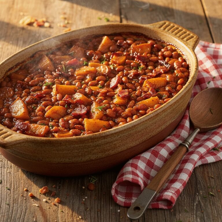 Apple Pie Baked Beans: The Ultimate Sweet & Savory BBQ Side Dish