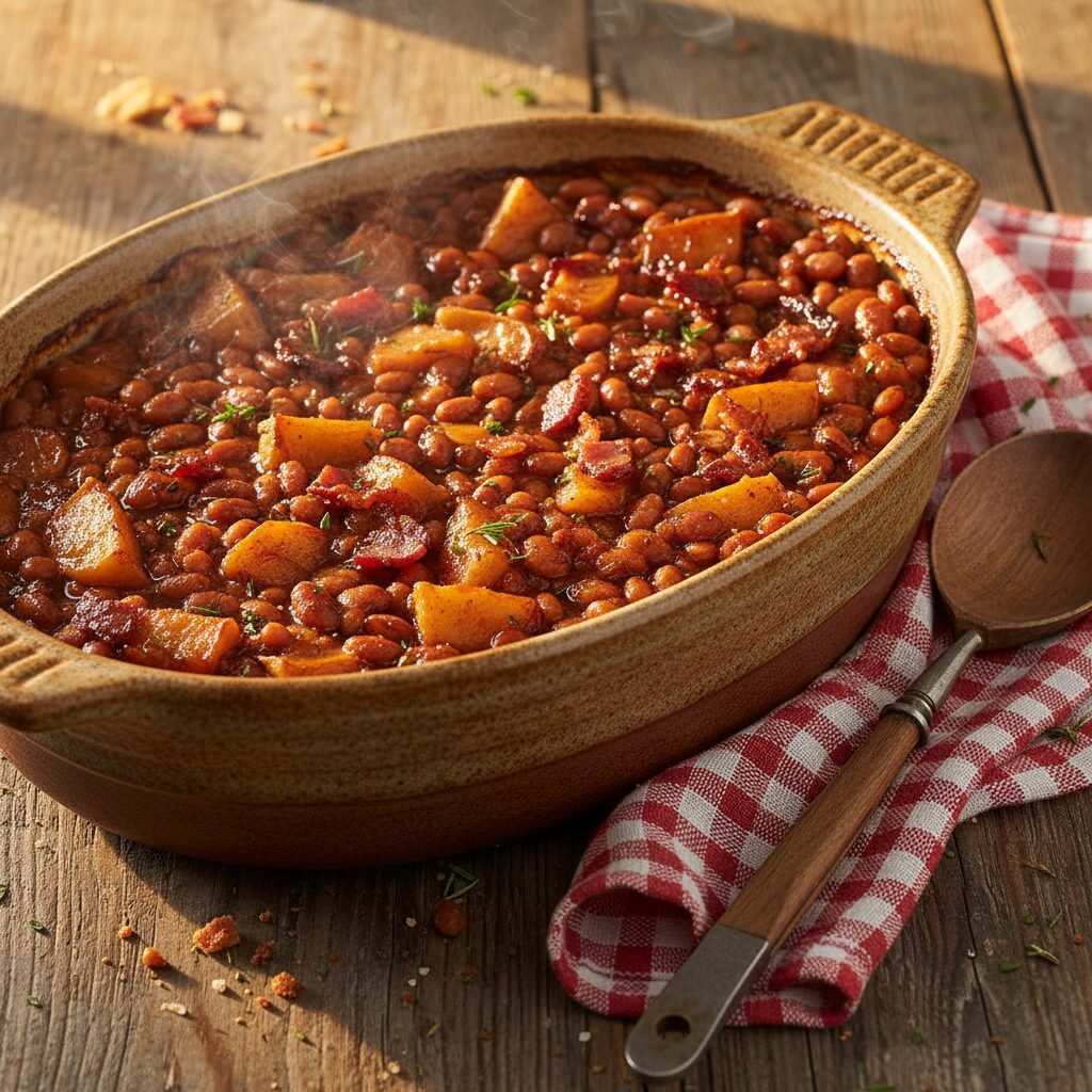 Apple Pie Baked Beans: The Ultimate Sweet & Savory BBQ Side Dish