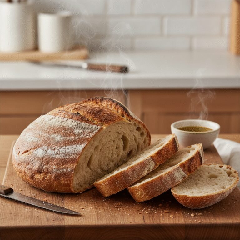 The Ultimate Artisan Italian Bread: A 4-Ingredient Masterpiece