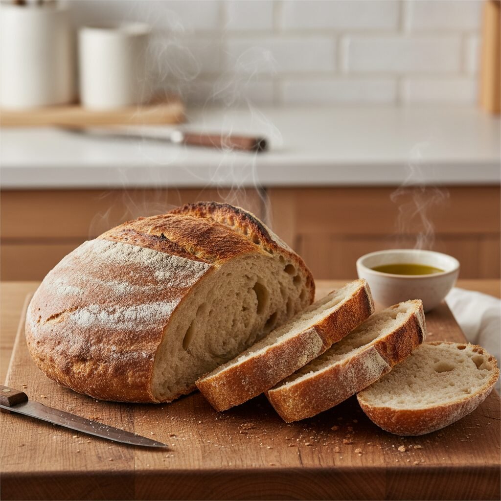 The Ultimate Artisan Italian Bread: A 4-Ingredient Masterpiece