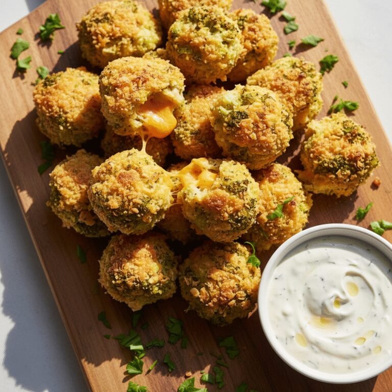 Crispy Baked Broccoli Cheese Bites – The Ultimate Healthy Toddler & Mom Snack