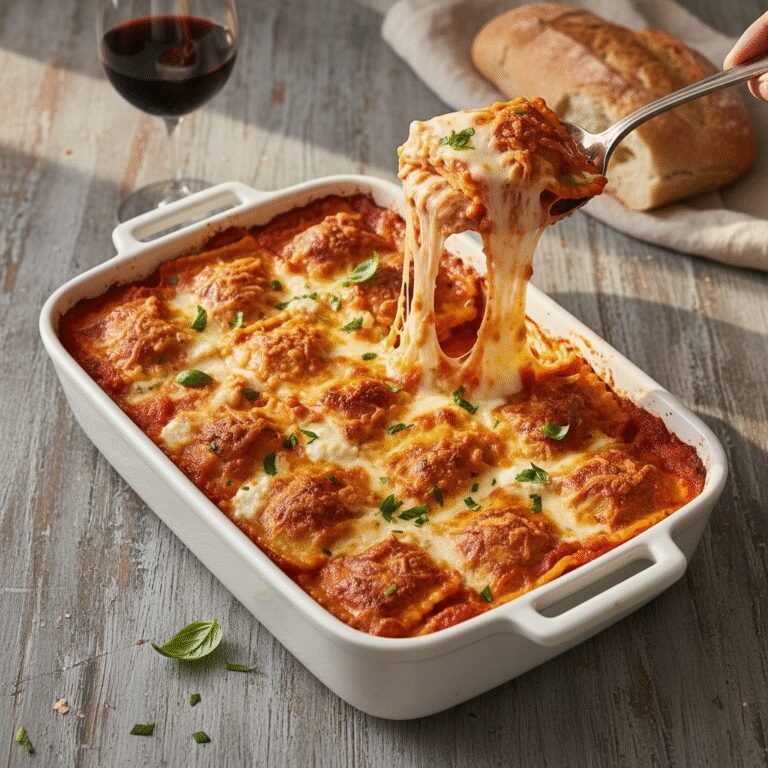 Baked Ravioli Casserole: The Ultimate Weeknight Comfort Food