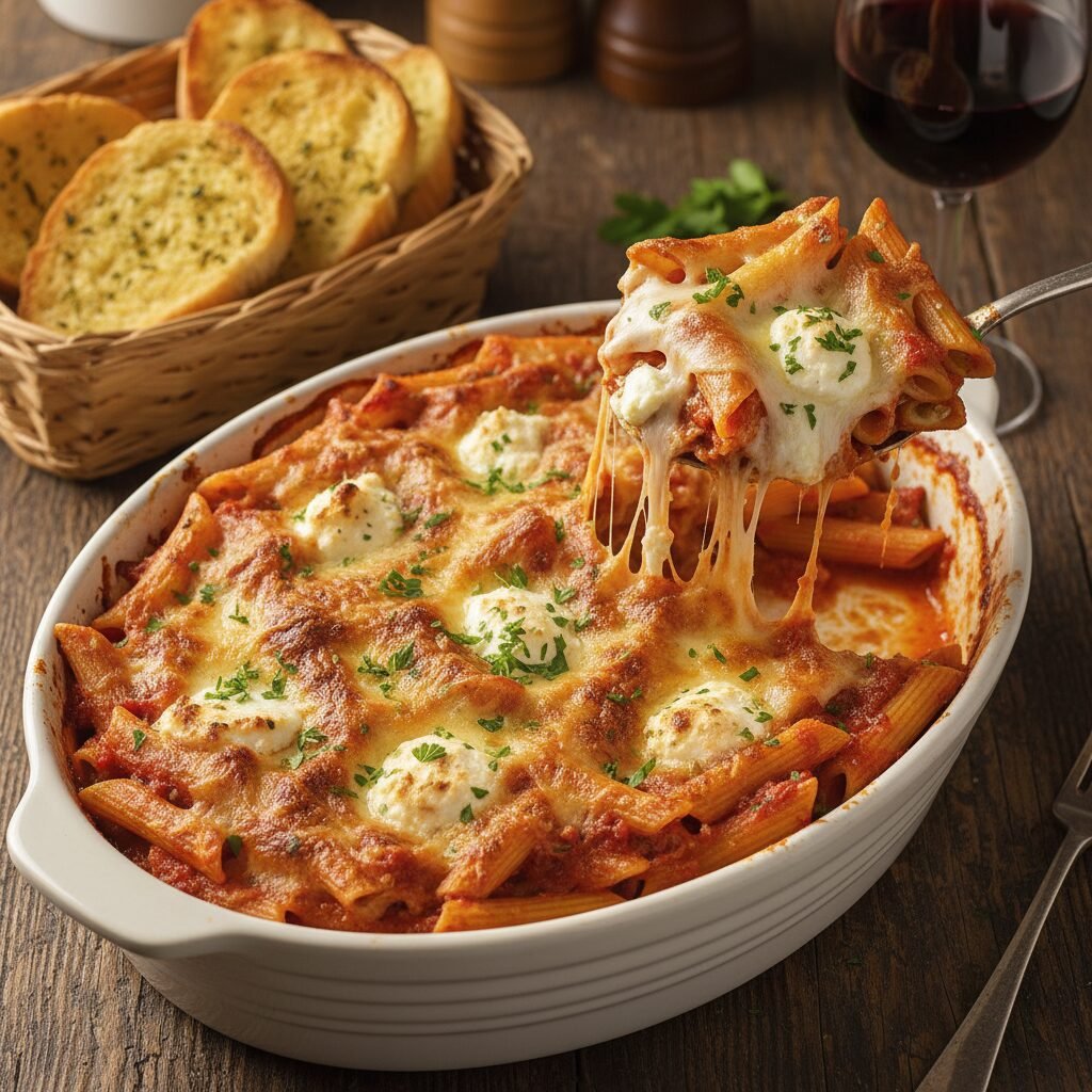 Classic Baked Ziti with Ricotta: The Ultimate Family Comfort Food