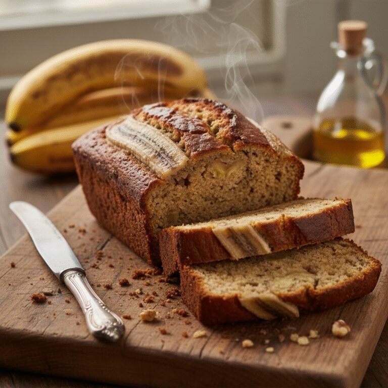 The Ultimate Moist Banana Bread Recipe Without Butter