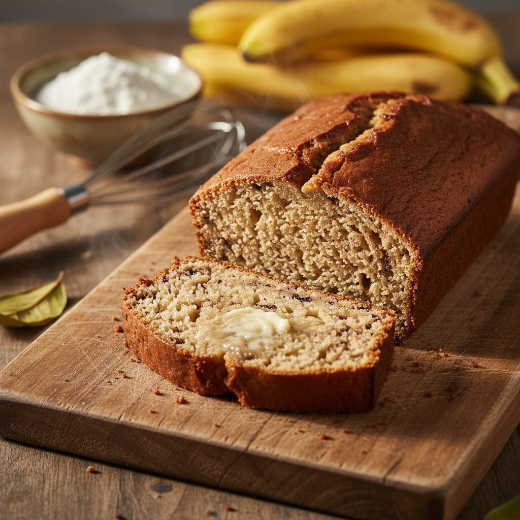 The Best Banana Bread Without Baking Soda: Moist, Fluffy & Easy