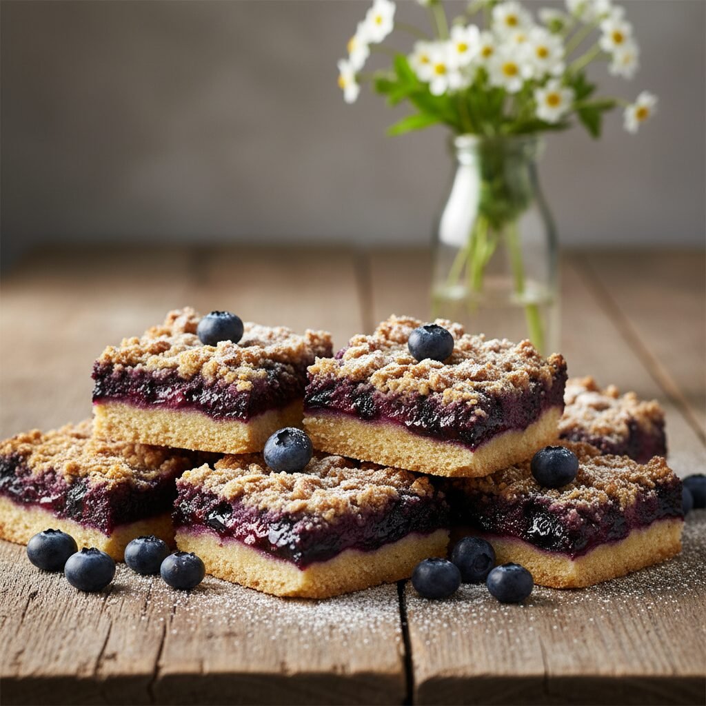 The Best Blueberry Crumble Bars: Sweet, Buttery, and Bursting with Summer Flavor