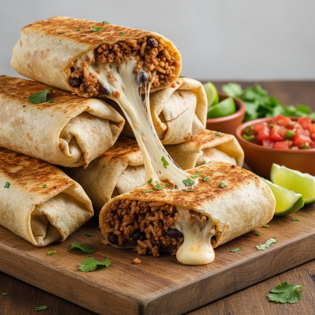 The Ultimate Cheesy Beef Burritos: A Weeknight Savior Your Family Will Devour
