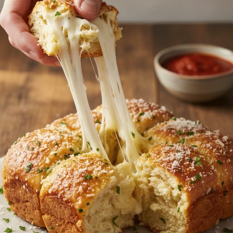 The Ultimate Cheesy Pull-Apart Bread Bites (Garlic Butter Heaven)