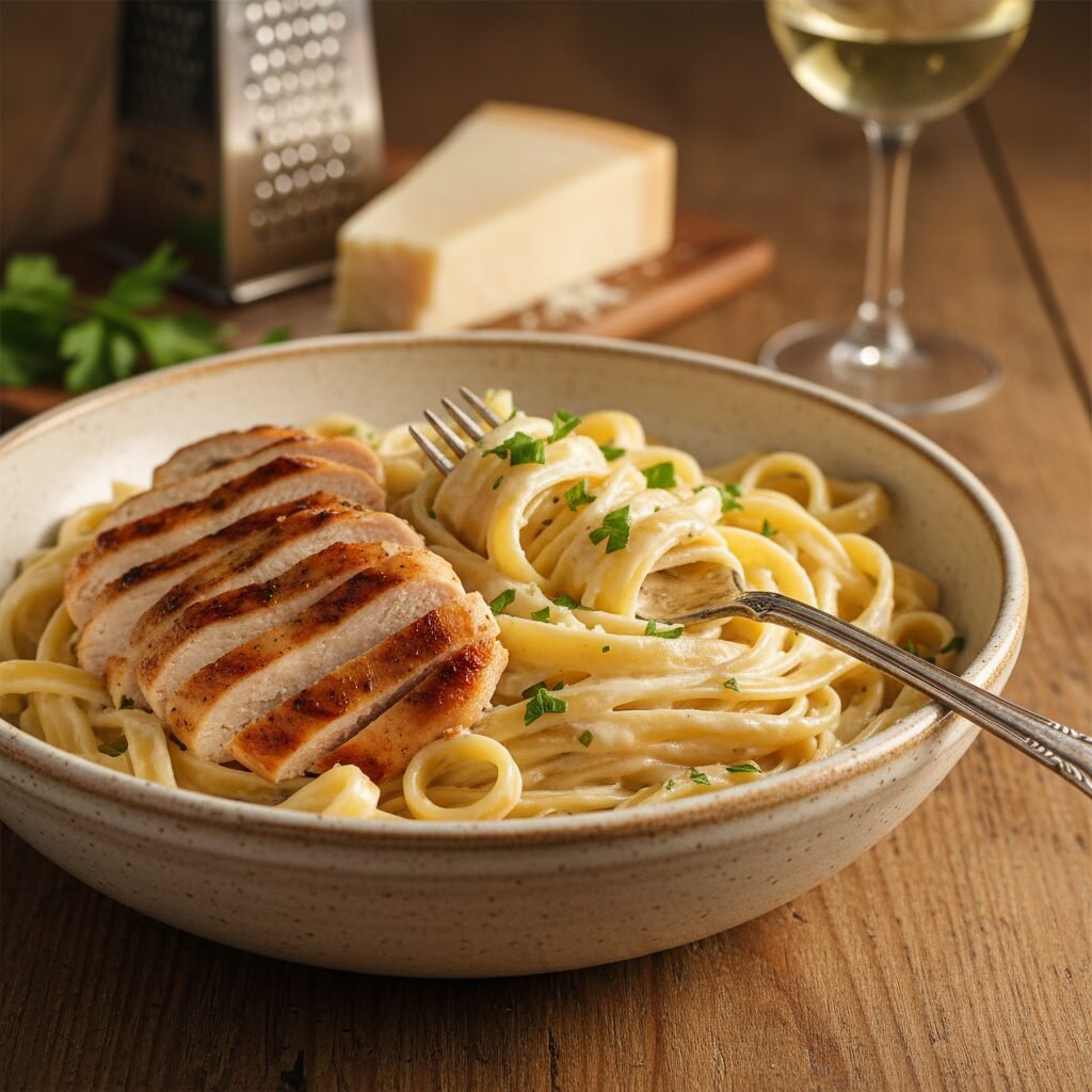 Creamy Homemade Chicken Alfredo Pasta: The Ultimate Family Dinner