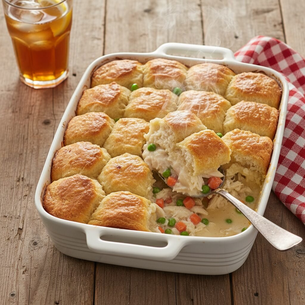 Chicken Cobbler: The Viral Easy Family Dinner Casserole