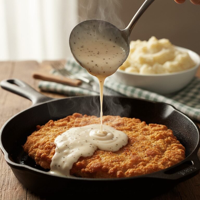 The Ultimate Southern Chicken Fried Steak with Creamy Pepper Gravy
