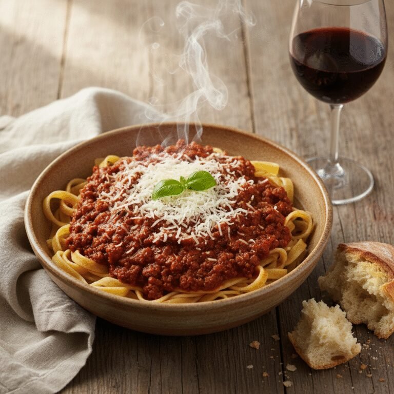 The Ultimate Classic Spaghetti Bolognese: A Slow-Simmered Family Tradition