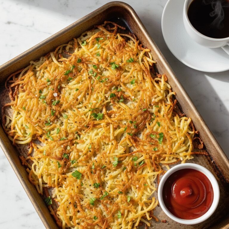 The Ultimate Crispy Sheet Pan Oven Baked Frozen Hash Browns