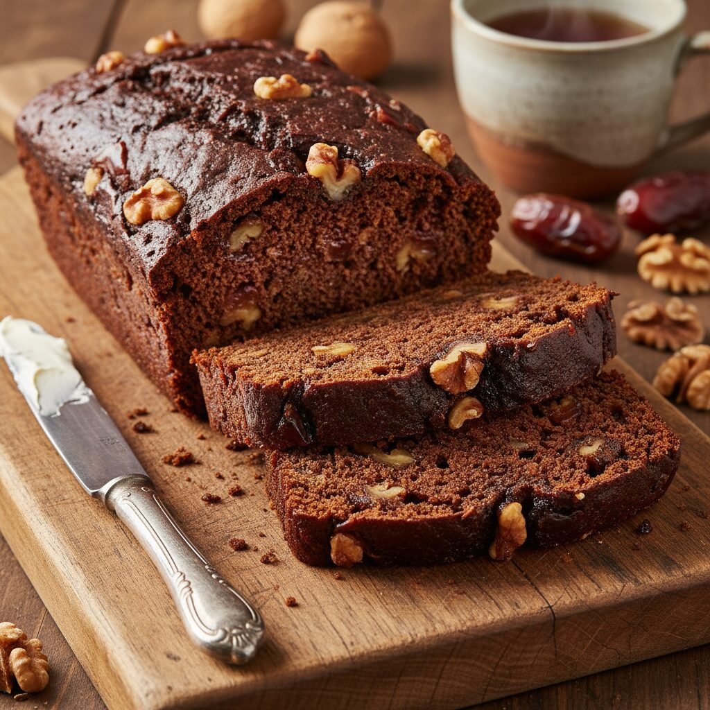 Grandma's Classic Date Nut Bread: A Moist & Chewy Nostalgic Treat