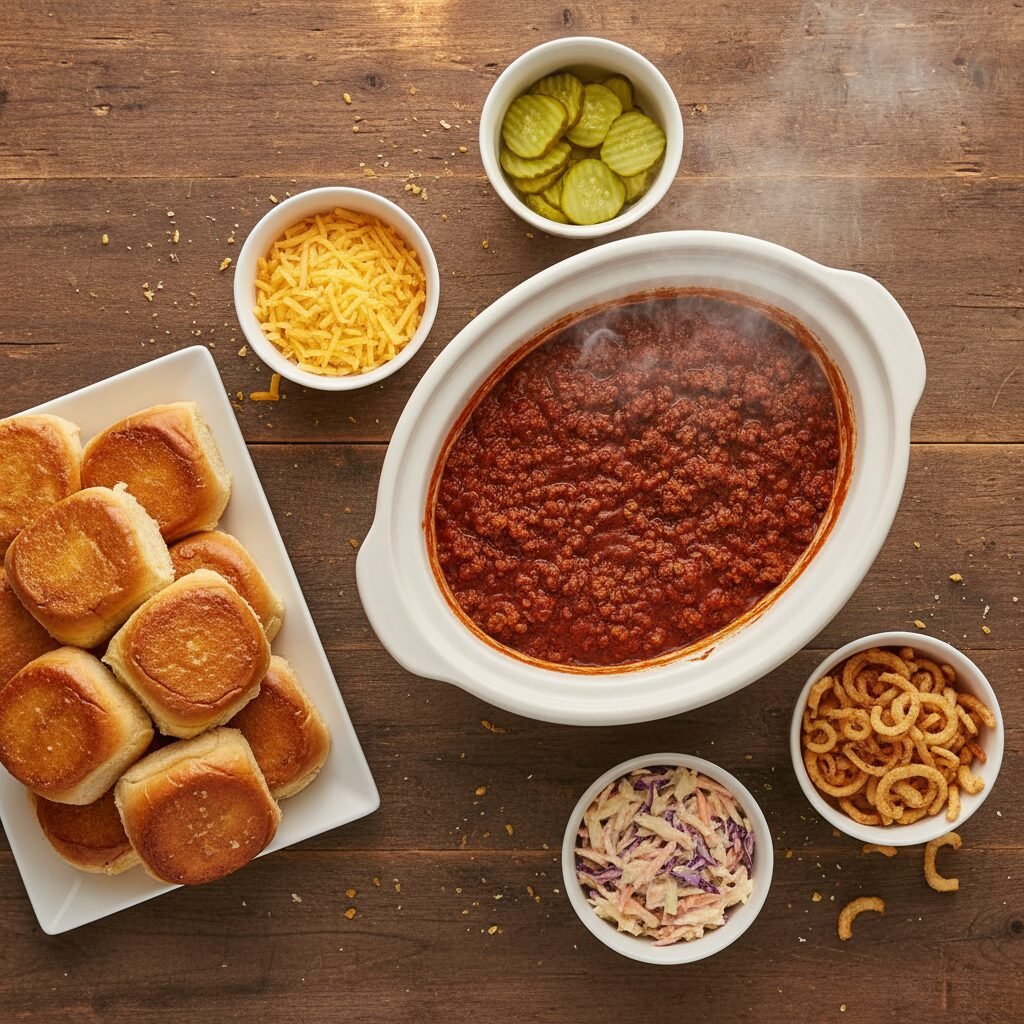 The Ultimate DIY Sloppy Joe Sliders Station: A Crowd-Pleasing Party Saver