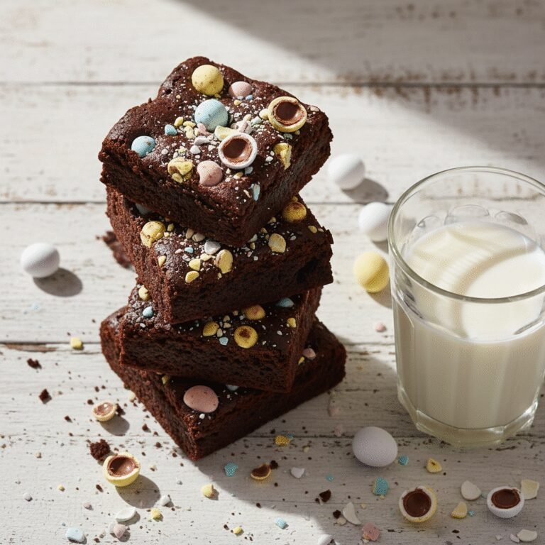 The Fudgiest Easter Egg Brownies Recipe for Spring Celebrations