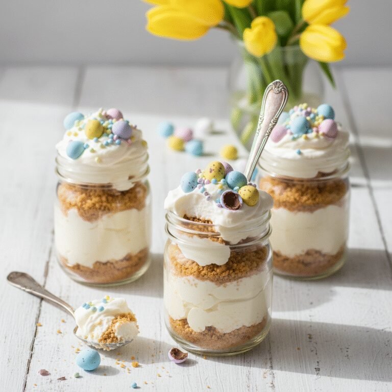 No-Bake Easter Egg Cheesecake Jars: The Ultimate Spring Treat