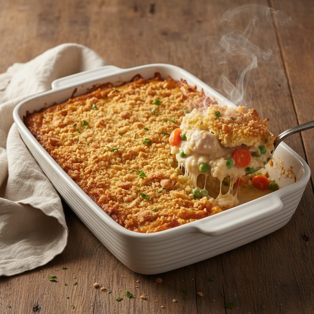 The Ultimate Creamy Canned Chicken and Rice Casserole: A Pantry Savior