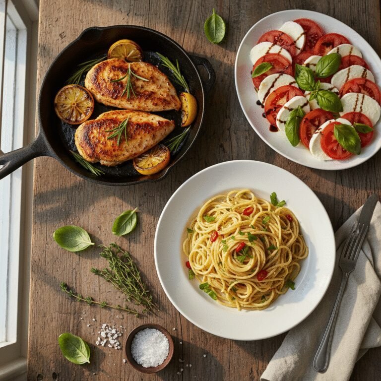 10 Easy Dinner Recipes For Beginners With Few Ingredients That Taste Like Gourmet