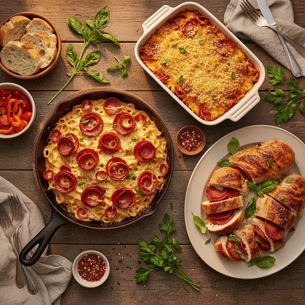 Beyond the Slice: Easy Dinner Recipes To Make With Pepperoni That Aren't Just Pizza