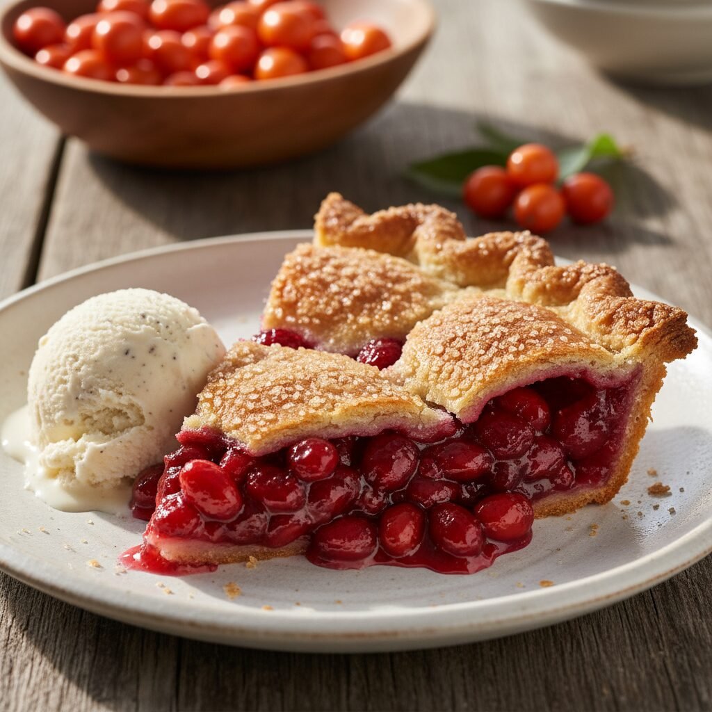 Sweet & Tart Goumi Berry Pie: The Best Summer Treat