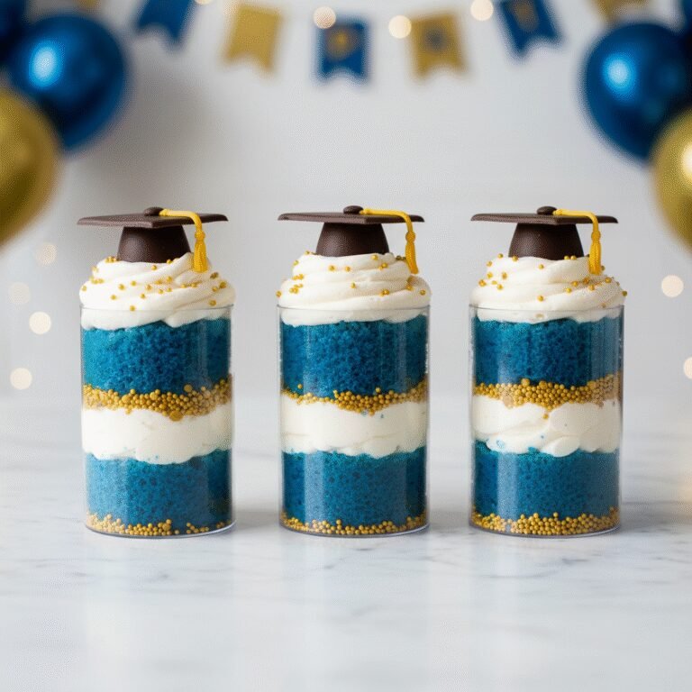 DIY Graduation Themed Push Up Cake Pops: The Ultimate Party Treat!