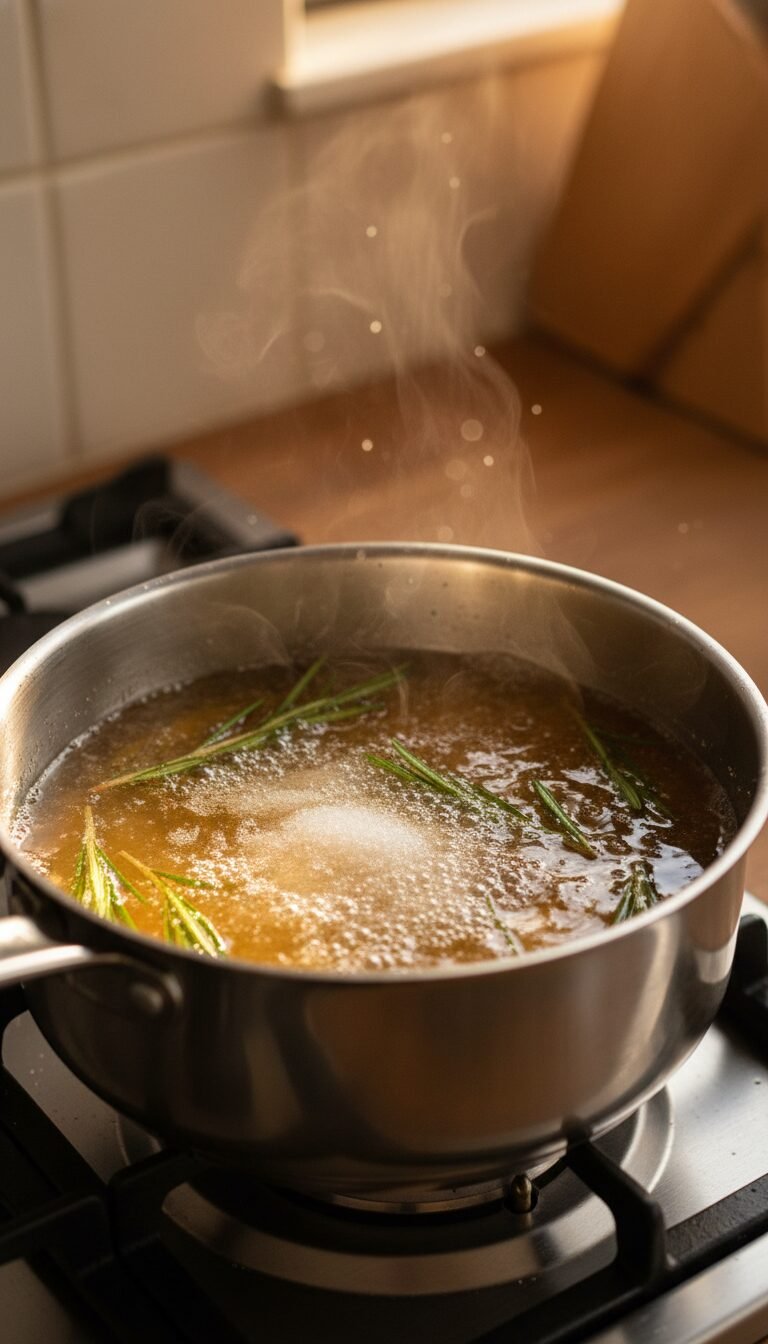 The Secret Weapon: Homemade Rosemary Simple Syrup