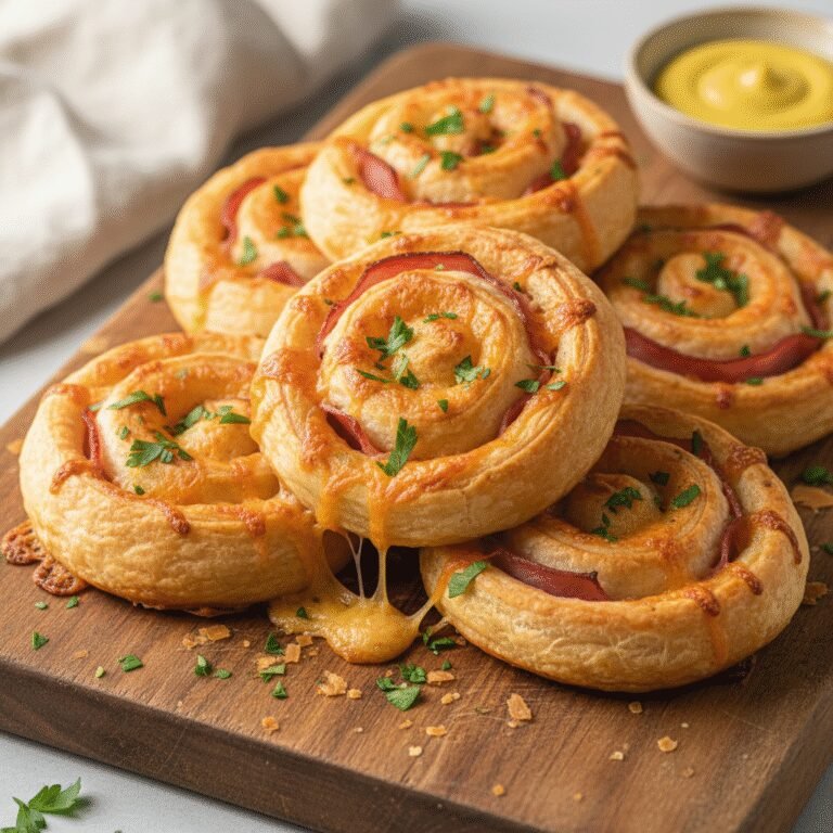 Easy Ham and Cheese Puff Pastry Rolls: The Ultimate 30-Minute Snack