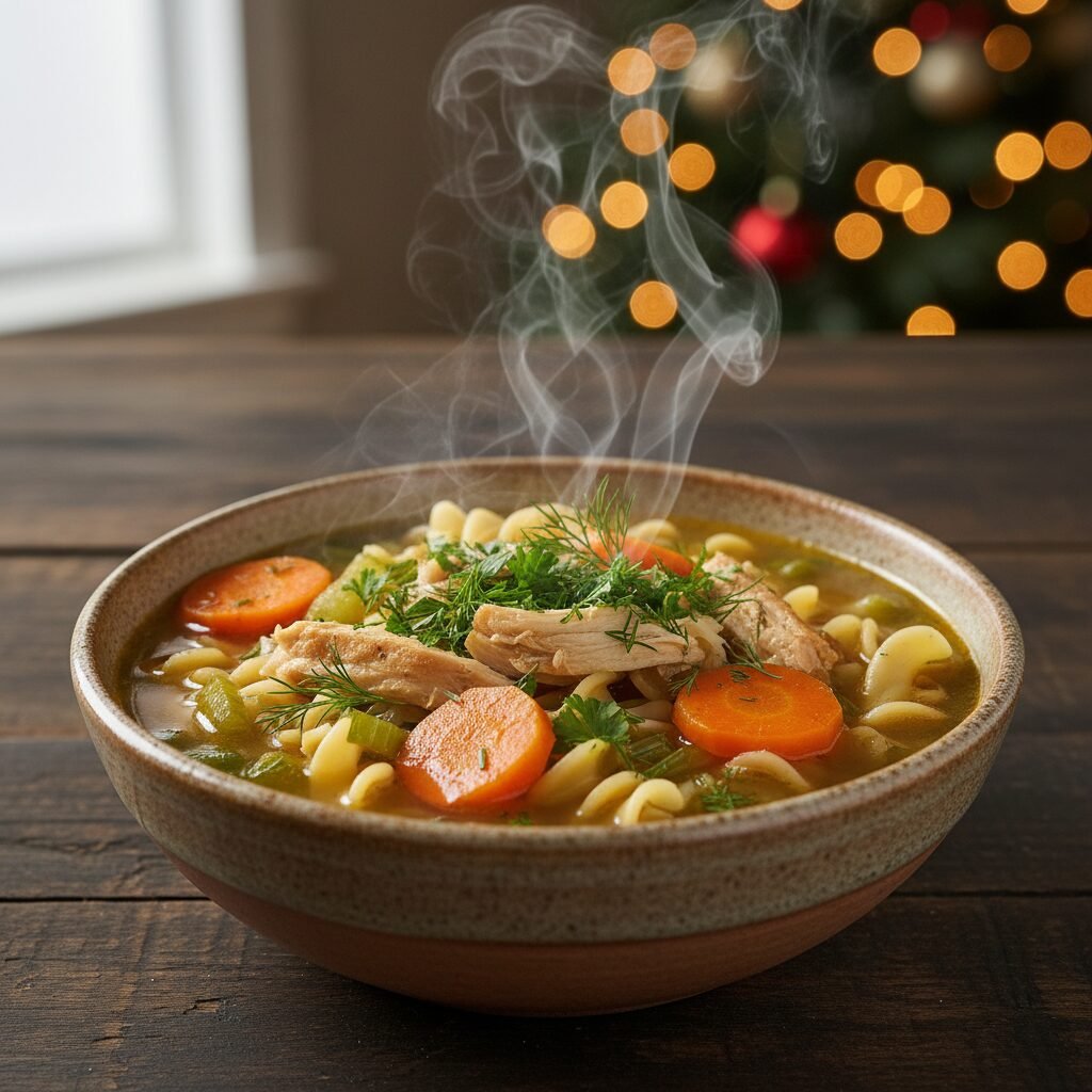 Ultimate Homemade Chicken Noodle Soup for the Holidays