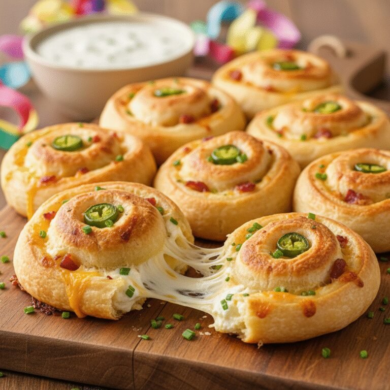 Irresistible Jalapeño Popper Pinwheels: The Ultimate Party Appetizer