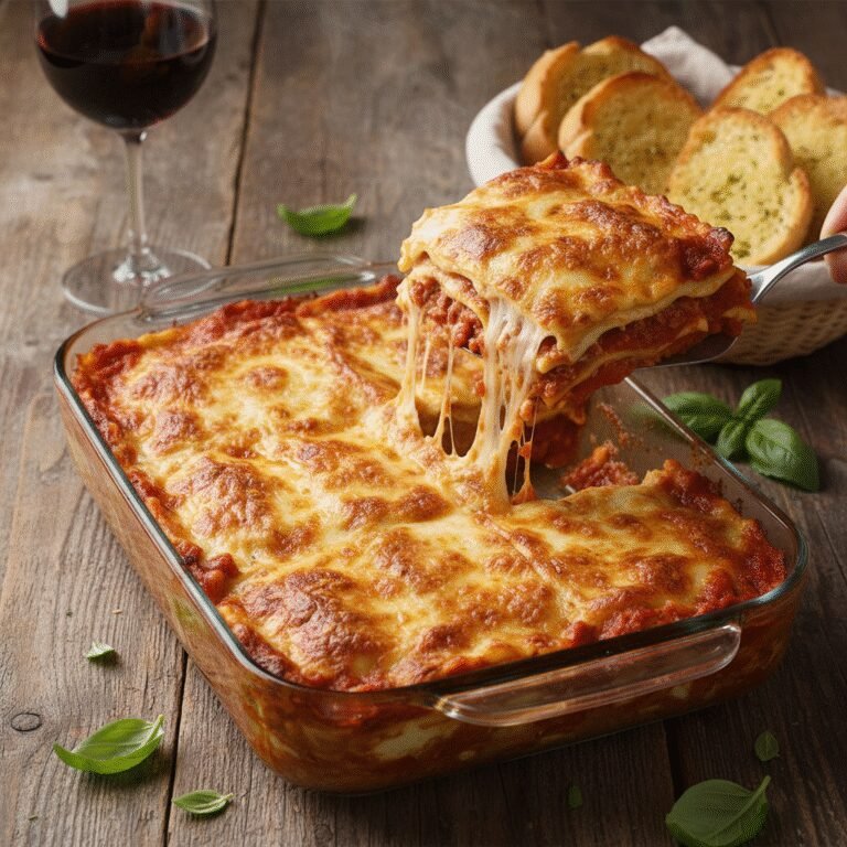 Lazy Lasagna Just 3 Ingredients: The Ultimate Weeknight Dinner Hack