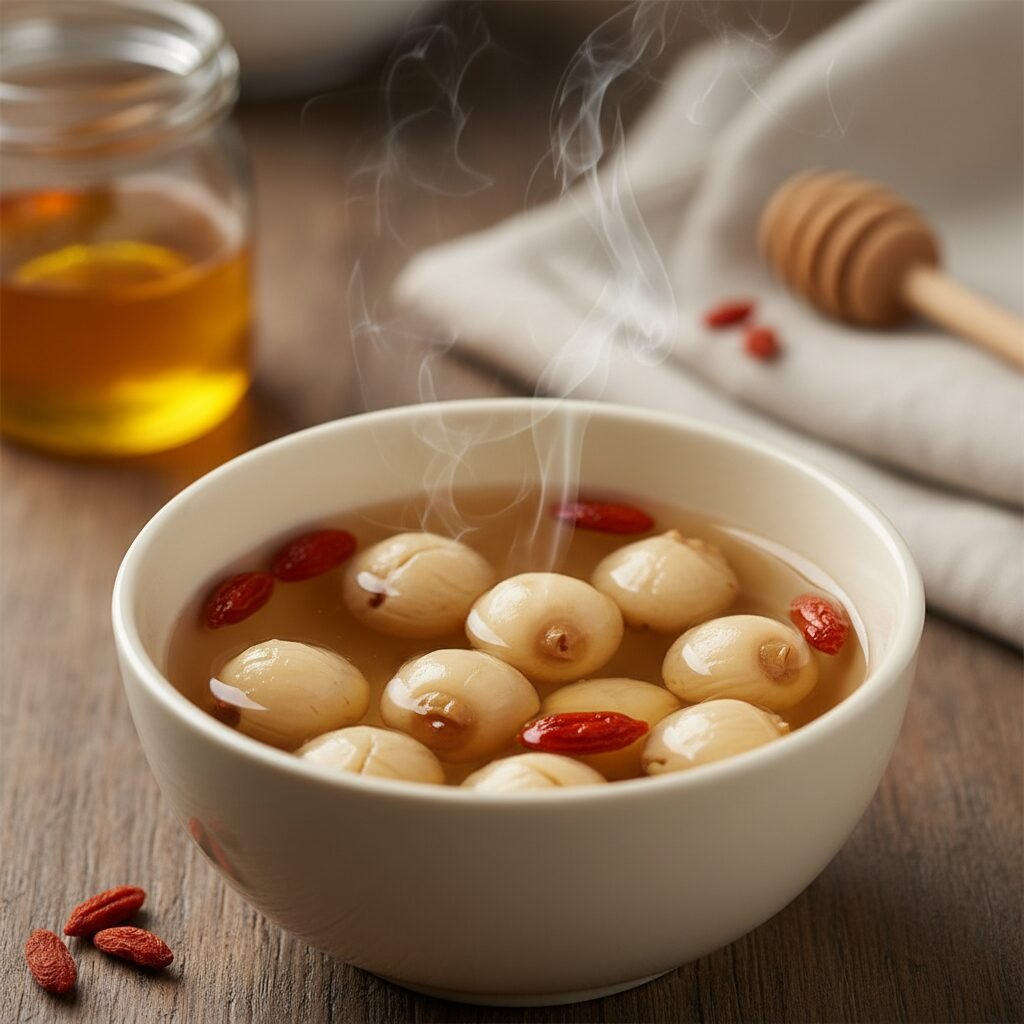 Creamy & Soothing Lotus Seed Honey Drink: The Ultimate Sleep Aid