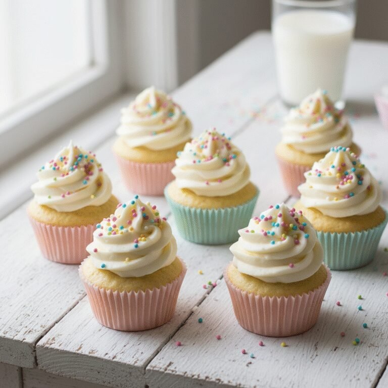 The Ultimate Mini Cupcakes Recipe: Bite-Sized Vanilla Bliss Perfect for Parties