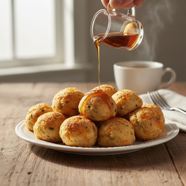Sweet & Savory Pancake Sausage Balls – The Ultimate Breakfast Bite!