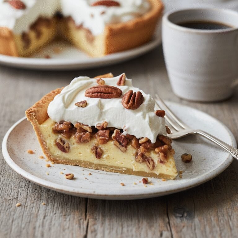 Dreamy Southern Pecan Cream Pie: The Ultimate Holiday Dessert