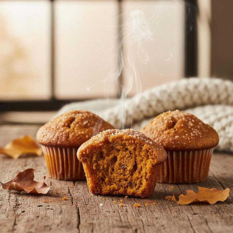 Quick Easy 2 Ingredient Pumpkin Spice Muffins Made With Cake Mix