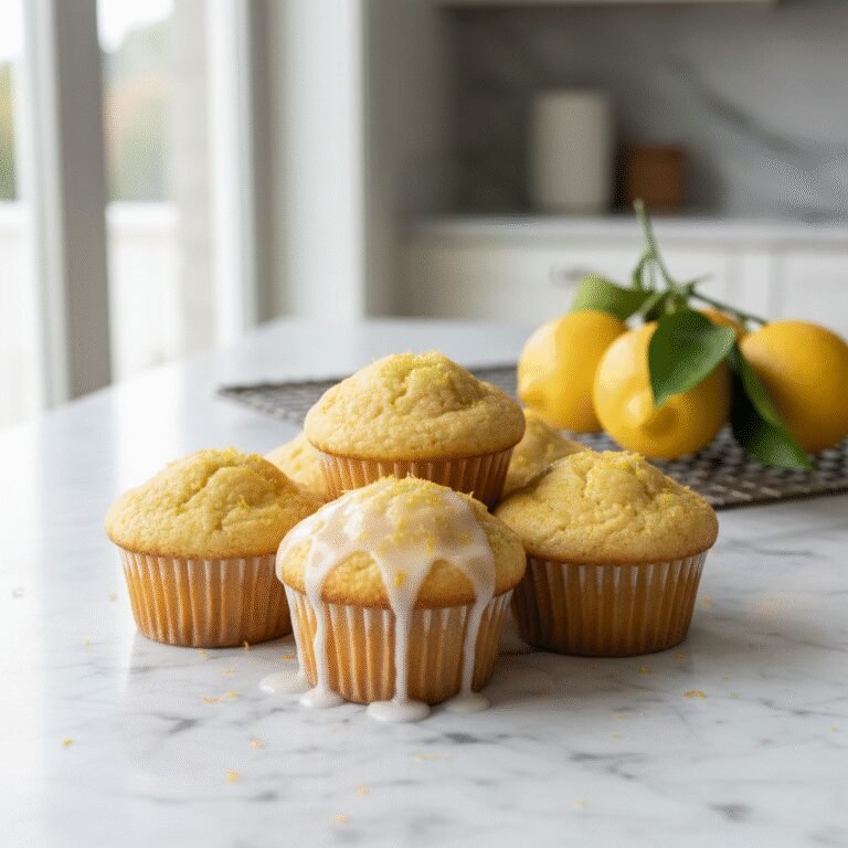 Sunshine in a Liner: The Ultimate Quick & Easy Cake Mix Lemon Muffins