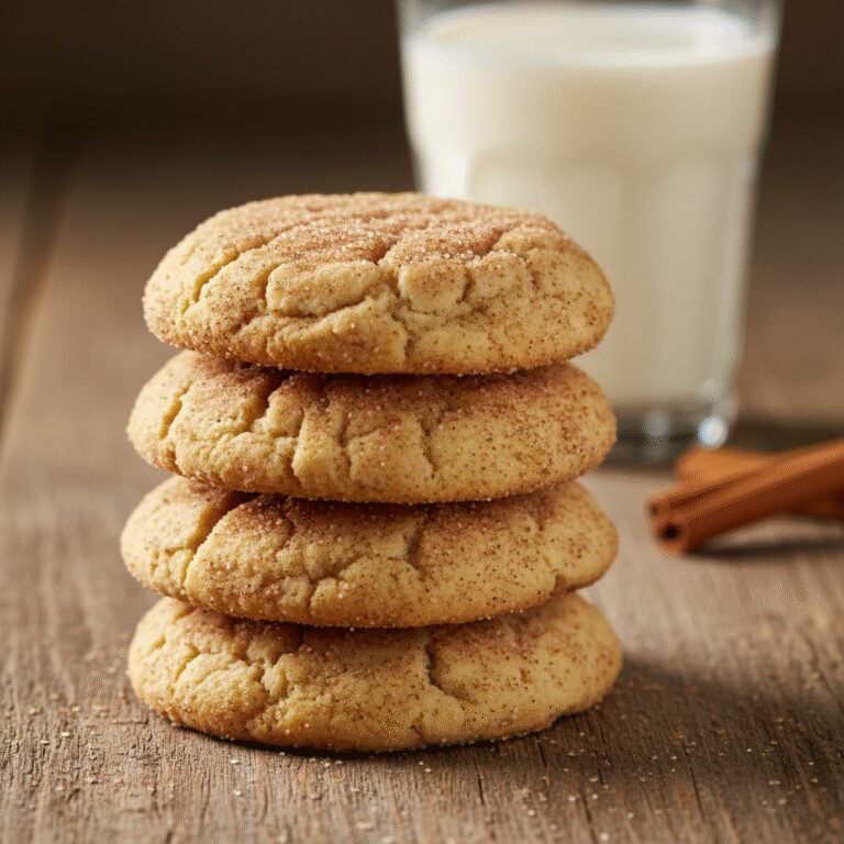4-Ingredient Cake Mix Snickerdoodles: Soft, Chewy & Ready in Minutes!