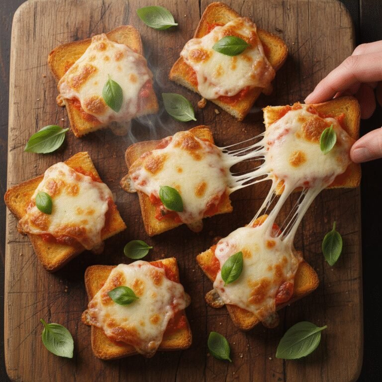 Quick & Easy Mini Garlic Toast Pizzas: The Ultimate 15-Minute Mom Hack