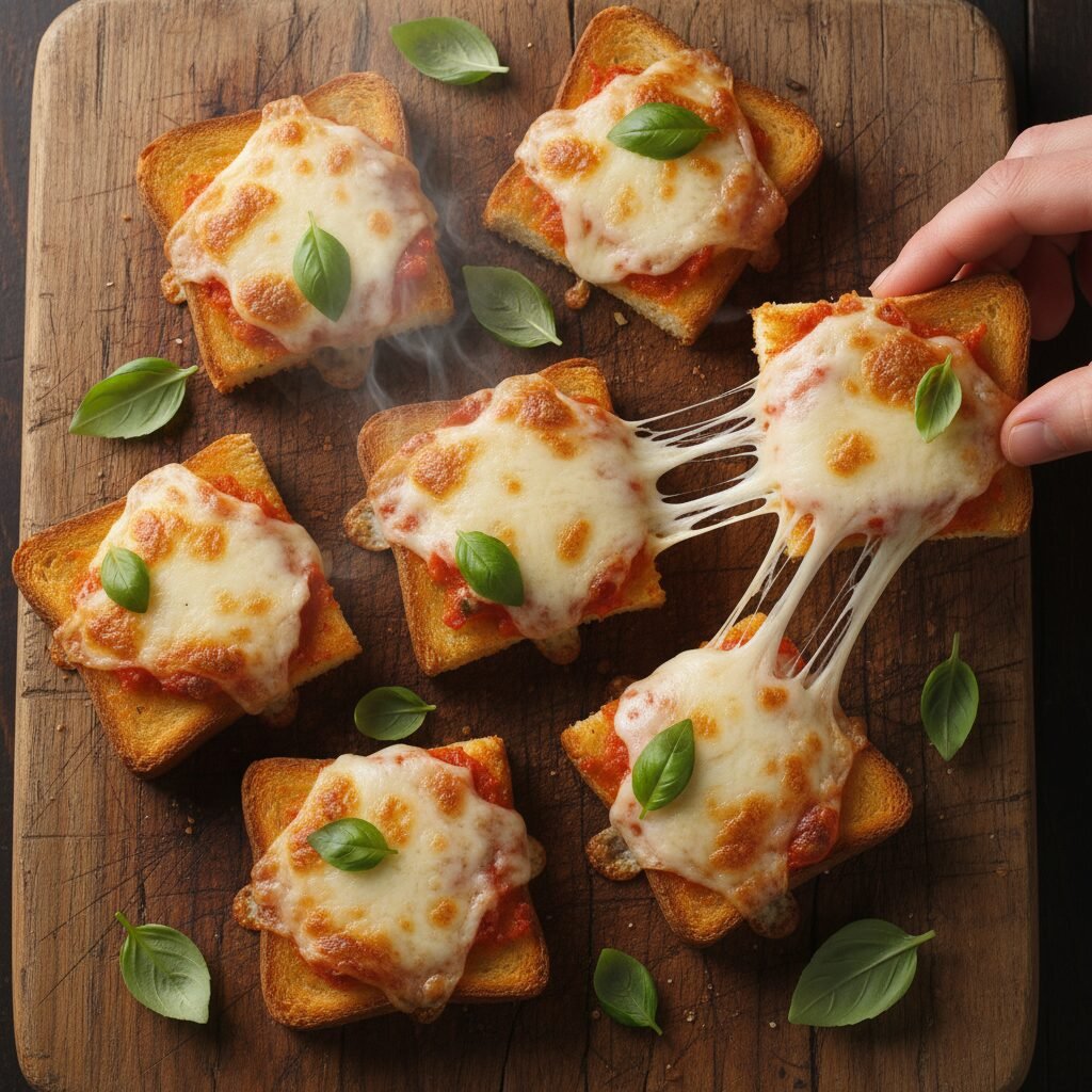 Quick & Easy Mini Garlic Toast Pizzas: The Ultimate 15-Minute Mom Hack