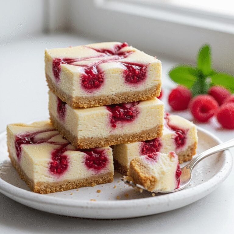 Creamy Dreamy Raspberry Cheesecake Bars: The Ultimate Easy Dessert