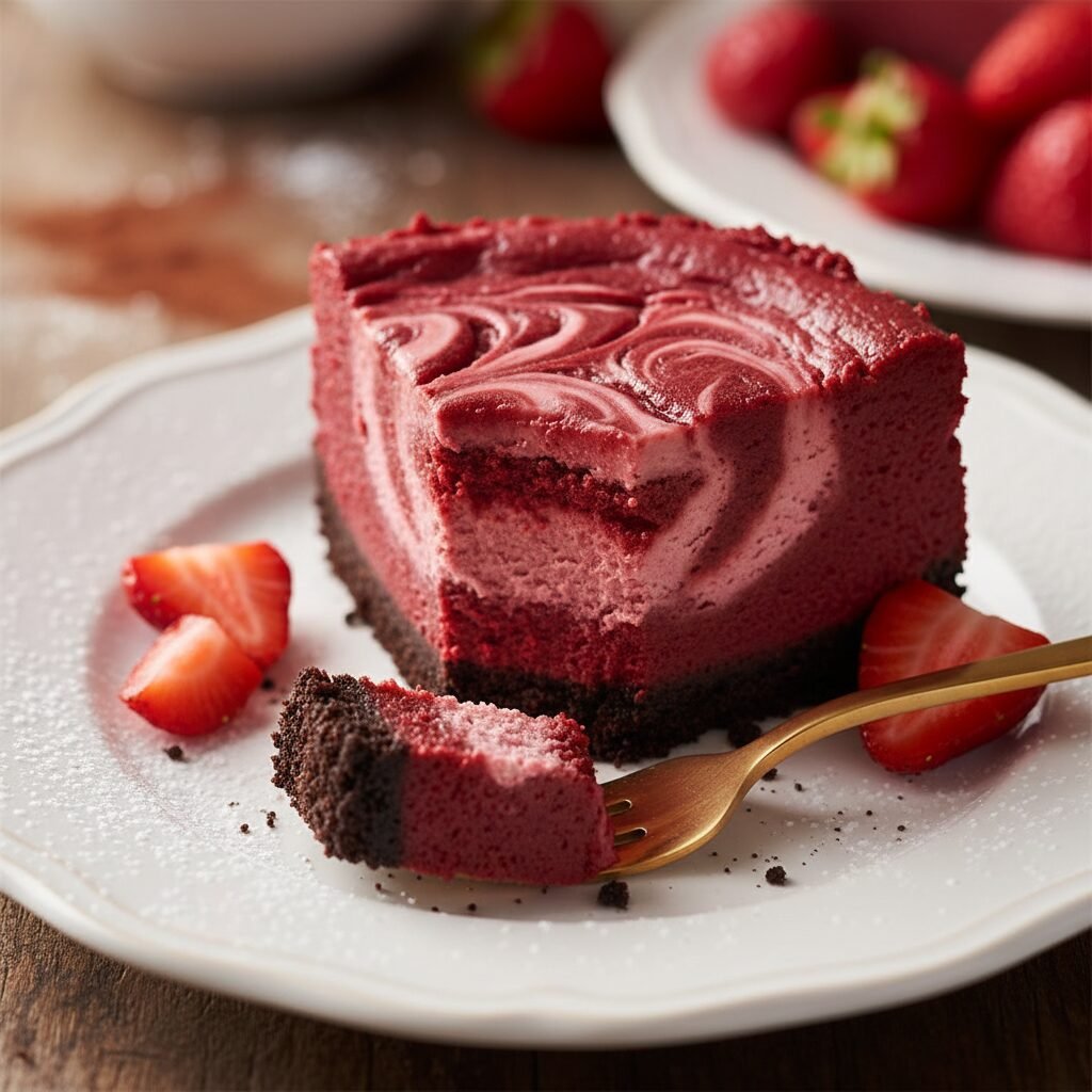 Dreamy Strawberry Red Velvet Cheesecake: The Ultimate Decadent Treat