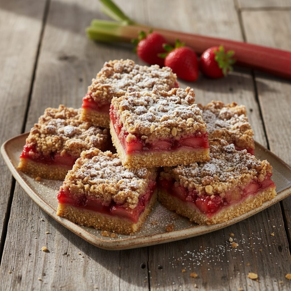 Sweet & Tart Strawberry Rhubarb Crumb Bars: The Ultimate Spring Treat