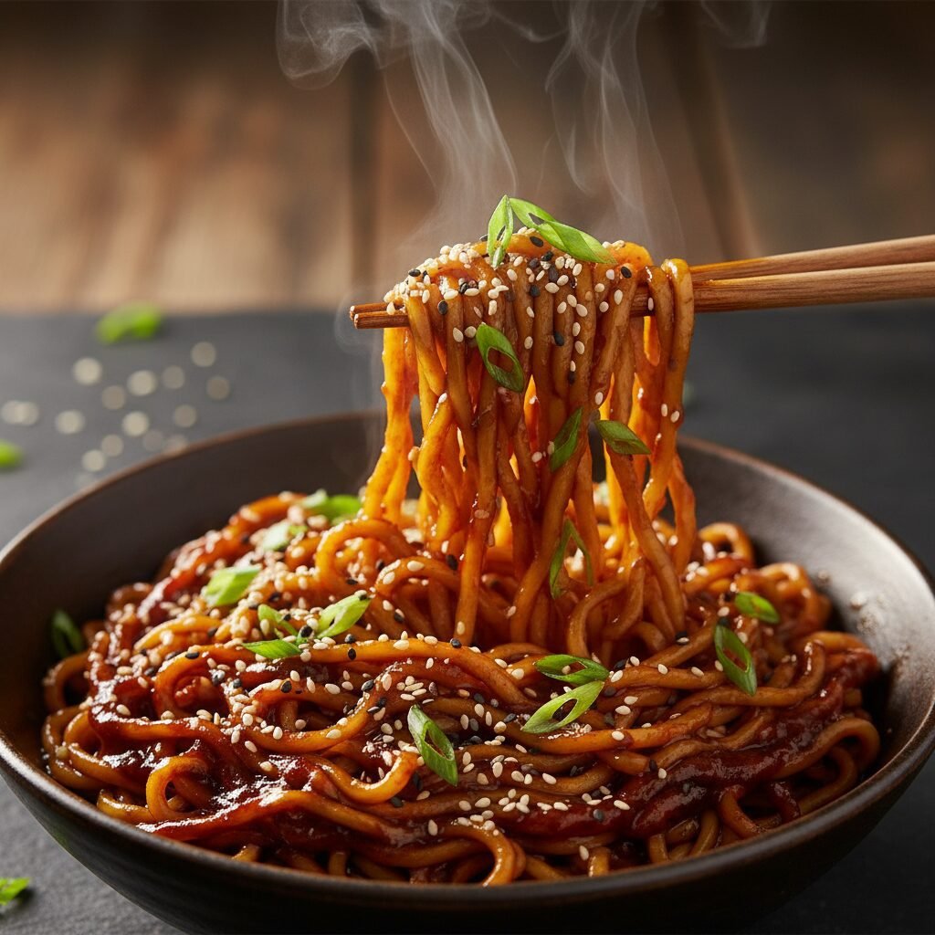 Saucy Sweet and Spicy Ramen Noodles: The Ultimate 15-Minute Dinner Hack