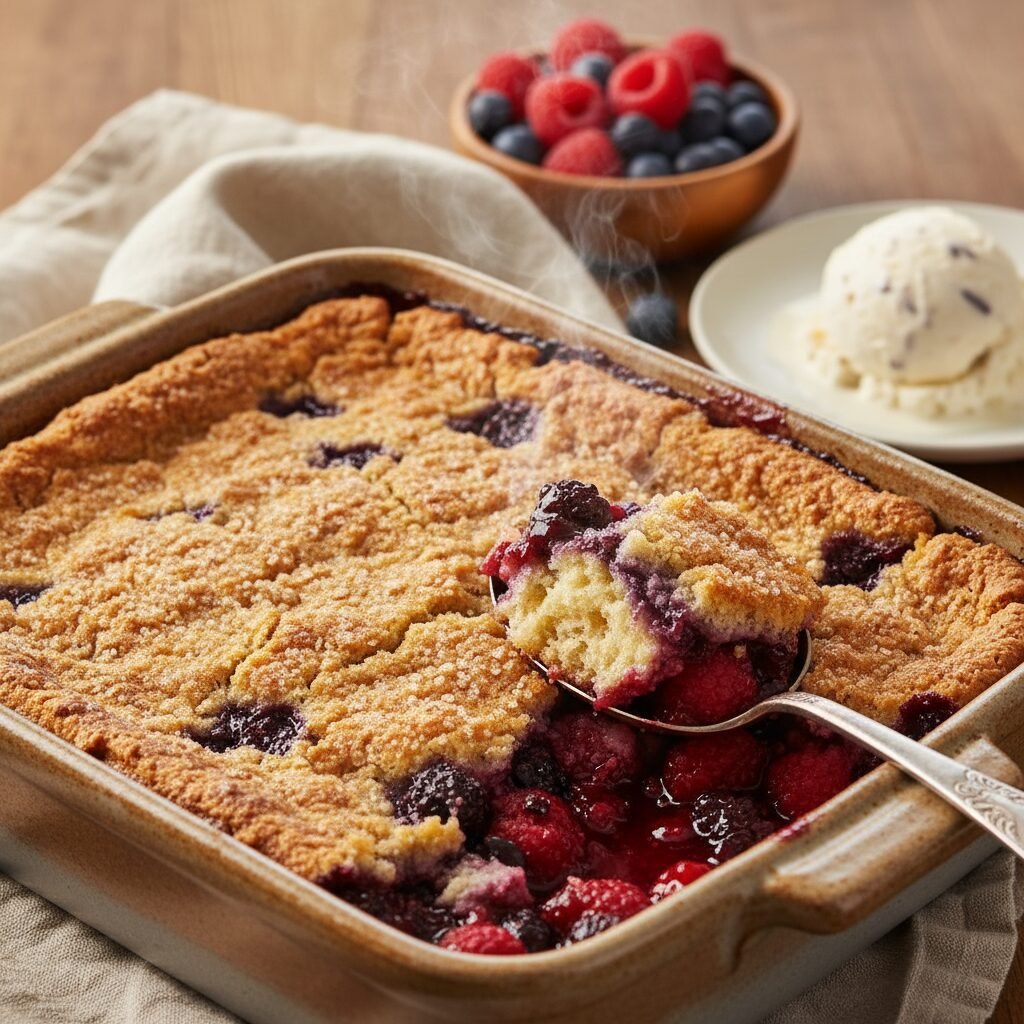 The Best 5-Ingredient Berry Cobbler You Will Ever Make